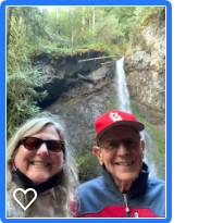 My Dad and I hiking in Port Angeles. (2021)